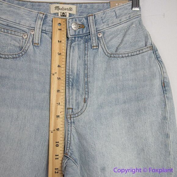 NEW Madewell The Curvy Perfect Vintage Jean in‎ Fitzgerald Wash, 24 - Picture 7 of 16